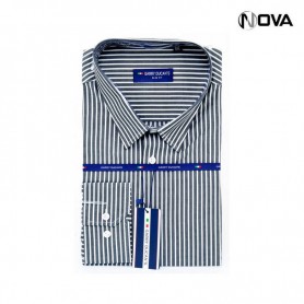 Chemise Homme Avec Rayures Manches Longues CHM814