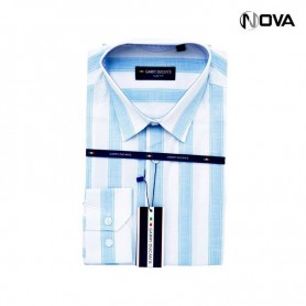 Chemise Homme Avec Rayures Manches Longues CHM815