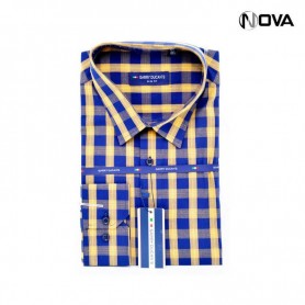Chemise Homme Carreaux Manches Longues CHM818