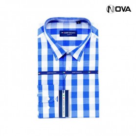 Chemise Homme Carreaux Manches Longues CHM819