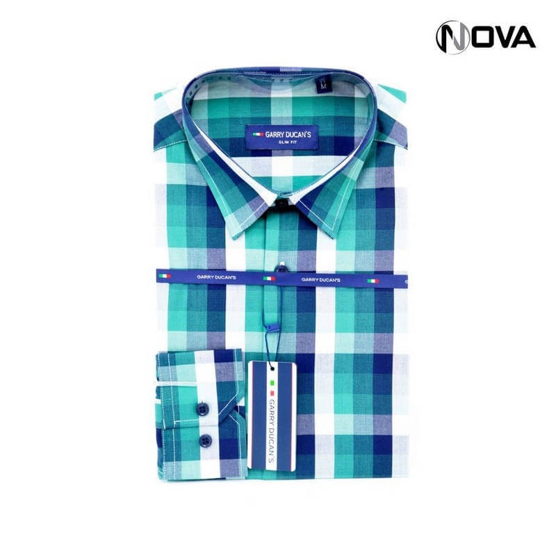 MLSHP-Chemise habillée sans couture à manches longues pour hommes