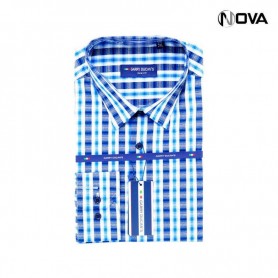 Chemise Homme Avec Rayures Manches Longues CHM825