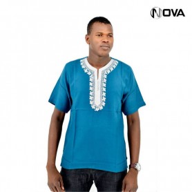 Chemise Africaine Homme Manches Courtes CHM835