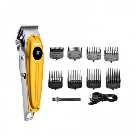 Tondeuse professionnelle en métal affichage LCD USB WMARK NG2030