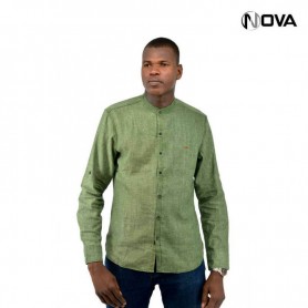 Chemise manches longues - homme - coton - CHM863