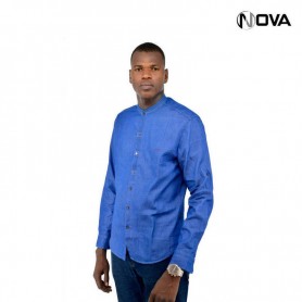 Chemise manches longues - homme - coton - CHM864