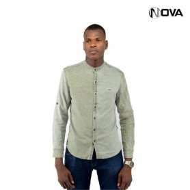 Chemise manches longues - homme - coton - CHM866