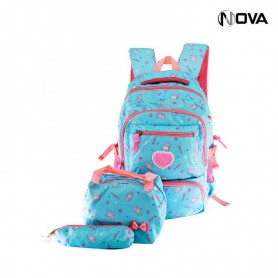 Ensemble Sac a Dos - 3 Pièces - Sacoche Trousse - SC2087