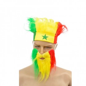 Ensemble perruque - barbe - Sénégal - SN52