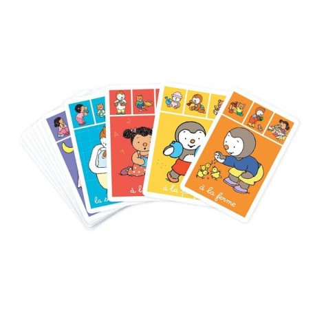Mon 1er Jeu de Familles Tchoupi - Jeu de Cartes 7 Familles - GME170