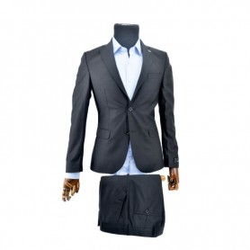 Ensemble Costume 2 pièces - homme - noir - Haut de gamme - CTM301