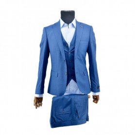 Ensemble Costume 3 pièces avec Gilet - Haut de gamme - CTM304