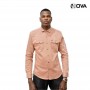 Chemise Jean pour Homme - Manches Longues - Premium - CHM872
