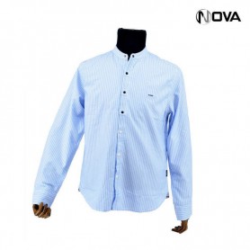 Chemise col mao pour Homme - Manches Longues - CHM876