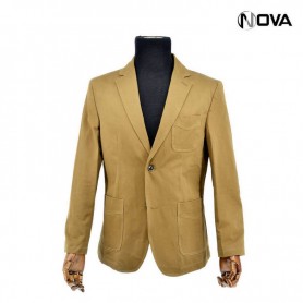 Veste Saharienne Kaki - Homme - Moutarde - VST202