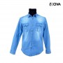 Chemise Jean pour Homme - Manches Longues - CHM881