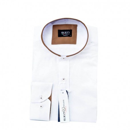 Chemise Col Mao homme - Manches Longues - CHM896