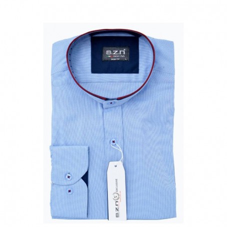 Chemise Col Mao homme - Manches Longues - CHM901