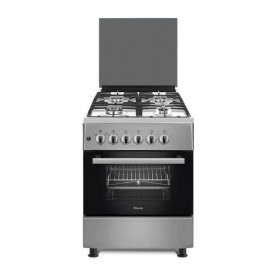 Cuisinière 4 Feux FERRE 50x50 F5C40G2-G GRIS