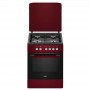 Cuisinière HAIER 4 feux 60X60 HCR2040EGR rouge