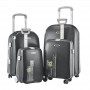 Lot de 4 valises Bubule en Polypropylène - 4 roues rotatives - VLS309