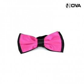 Noeud papillon rose NP11