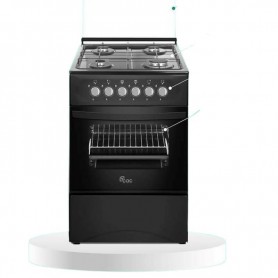 Cuisinière CAC 4 Feux 50X50 black CAC50G