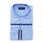 Chemise homme col mao manches longues - look raffiné et moderne - CHM908