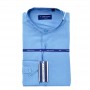 Chemise col mao manches longues - confort et sophistication - CHM909