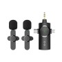 Lavalier Microphone sans fil - 3 en 1 - AP031-2