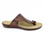 Sandale Cuir Premium - Style casual - Marron - SDL1715