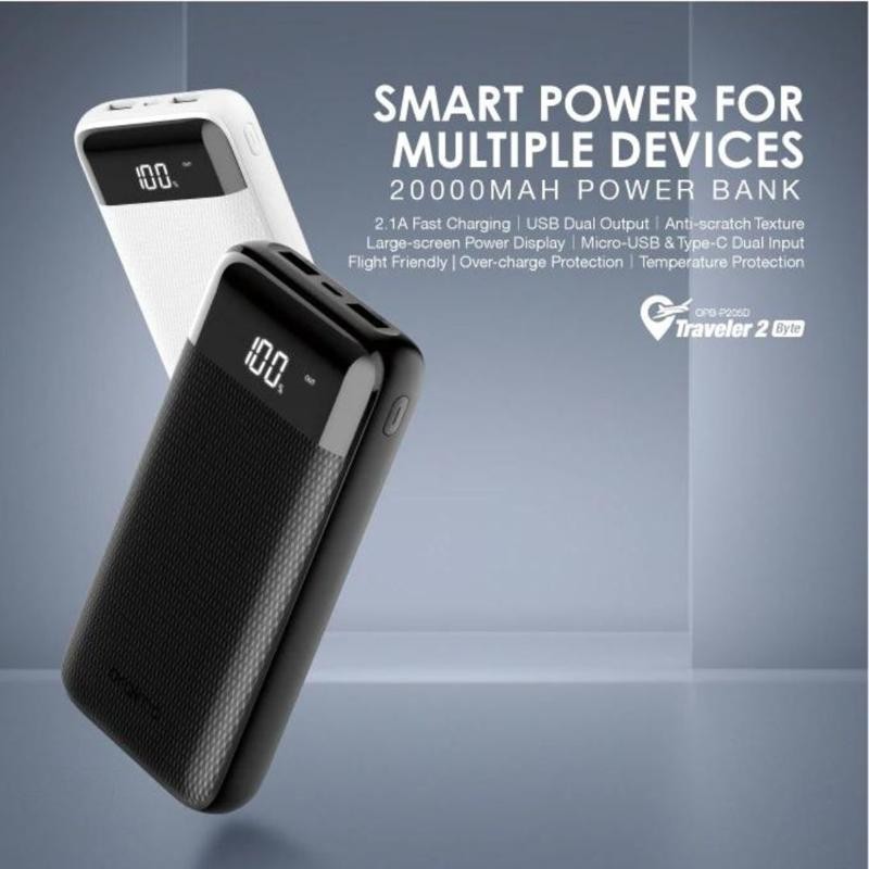 Oraimo Traveler 2 octets 20000mAh Power Bank OPBP205D