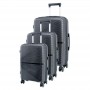 Lot de 3 Valises de voyage en ABS - Empilable - Poignée télescopique - VLS331