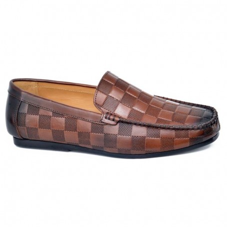 Mocassins homme - en cuir véritable - MOC508