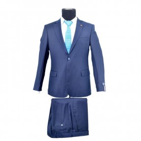 Ensemble Costume 2 pièces - homme - bleu - Haut de gamme - CTM330