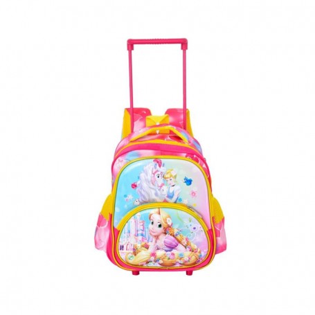 Petit Sac à dos pour la maternelle - couleurs vives - avec roues - SC2310