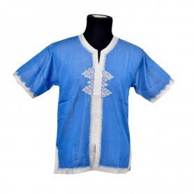 Chemise brodée - l'élégance et la tradition - CHM920