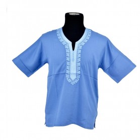 Chemise brodée pas cher - l'élégance à petit prix - CHM925