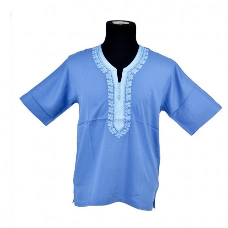 Chemise brodée pas cher - l'élégance à petit prix - CHM925