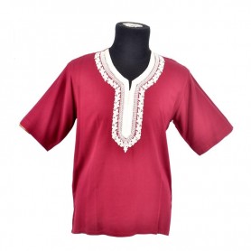 Chemise brodée pour la fête : l'élégance et la gaieté - CHM931