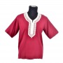 Chemise brodée pour la fête : l'élégance et la gaieté - CHM931