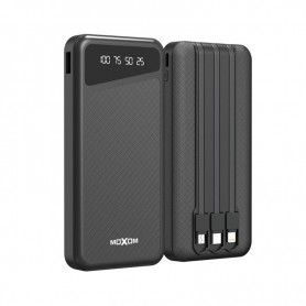 Power Bank Moxom MXPB68 10000mAh - Écran LCD - multiple ports et cables