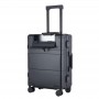 Valise rigide en aluminium - 24 pouces - Mode sans fermeture éclair - VLS339