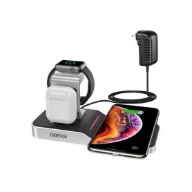 Station De Charge 4 En 1 Sans Fil IPhone Apple Watch Choetech T316