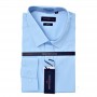 Chemise Homme Bleue Slim Fit Élégante - CHM944
