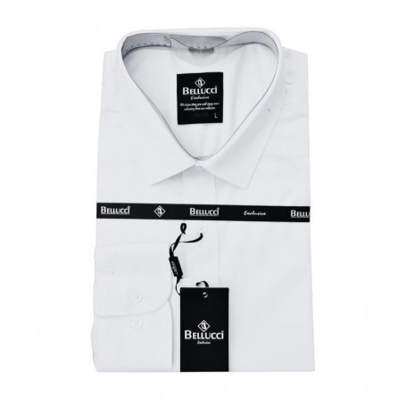 Chemise Blanche Homme - Manches longues - CHM946