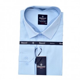 Chemise Bleu Ciel Homme - Manches longues - CHM948