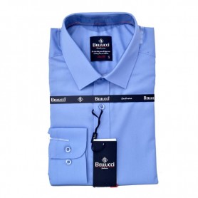 Chemise Bleue Homme Classique - CHM950