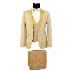 Costume Homme Crème Élégance Formelle - CTM350