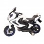 Moto Jouet Electrique - Blanche et Bleue - GME183